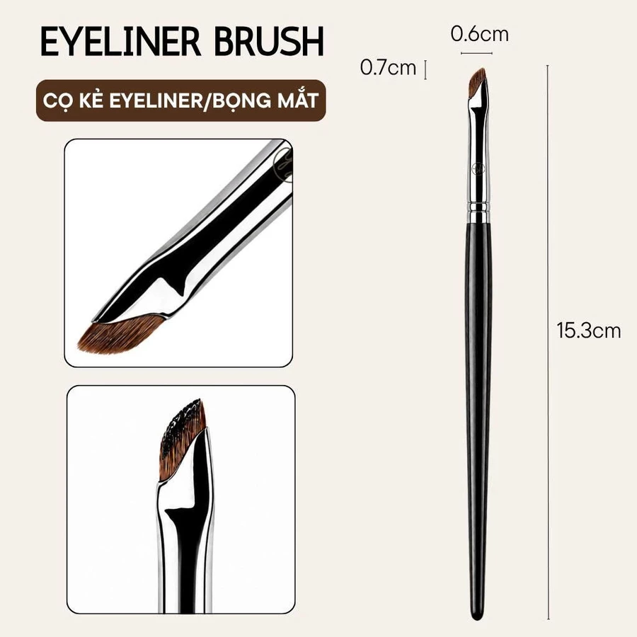 Cọ Kẻ Mắt BH Cosmetics Eyeliner Brush BH341